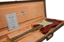 Fender Custom Shop 63 Stratocaster Journeyman Relic in Torino Red R141631 - The Music Gallery