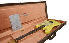Fender Custom Shop 63 Stratocaster Journeyman Relic in Graffiti Yellow R134744 - The Music Gallery