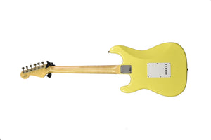 Fender Custom Shop 63 Stratocaster Journeyman Relic in Graffiti Yellow R134744 - The Music Gallery