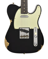 Fender Custom Shop 60 Telecaster Custom Relic in Black R141343 - The Music Gallery