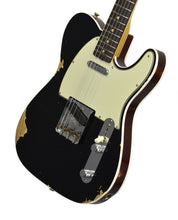 Fender Custom Shop 60 Telecaster Custom Relic in Black R141343 - The Music Gallery