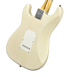 Used 2017 Fender Custom Shop Eric Clapton Signature Stratocaster Journeyman Relic in Aged White Blonde CZ531301 - The Music Gallery