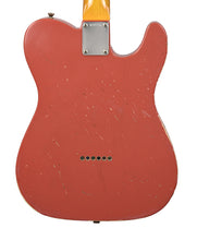 Used 2022 Fender Custom Shop 60 Telecaster Journeyman Relic Lefty Strung Righty in Fiesta Red R121190 - The Music Gallery