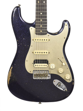 Used 2023 Fender Custom Shop Masterbuilt MVP 60 Stratocaster Relic by Jason Smith in Purple Sparkle CZ572729