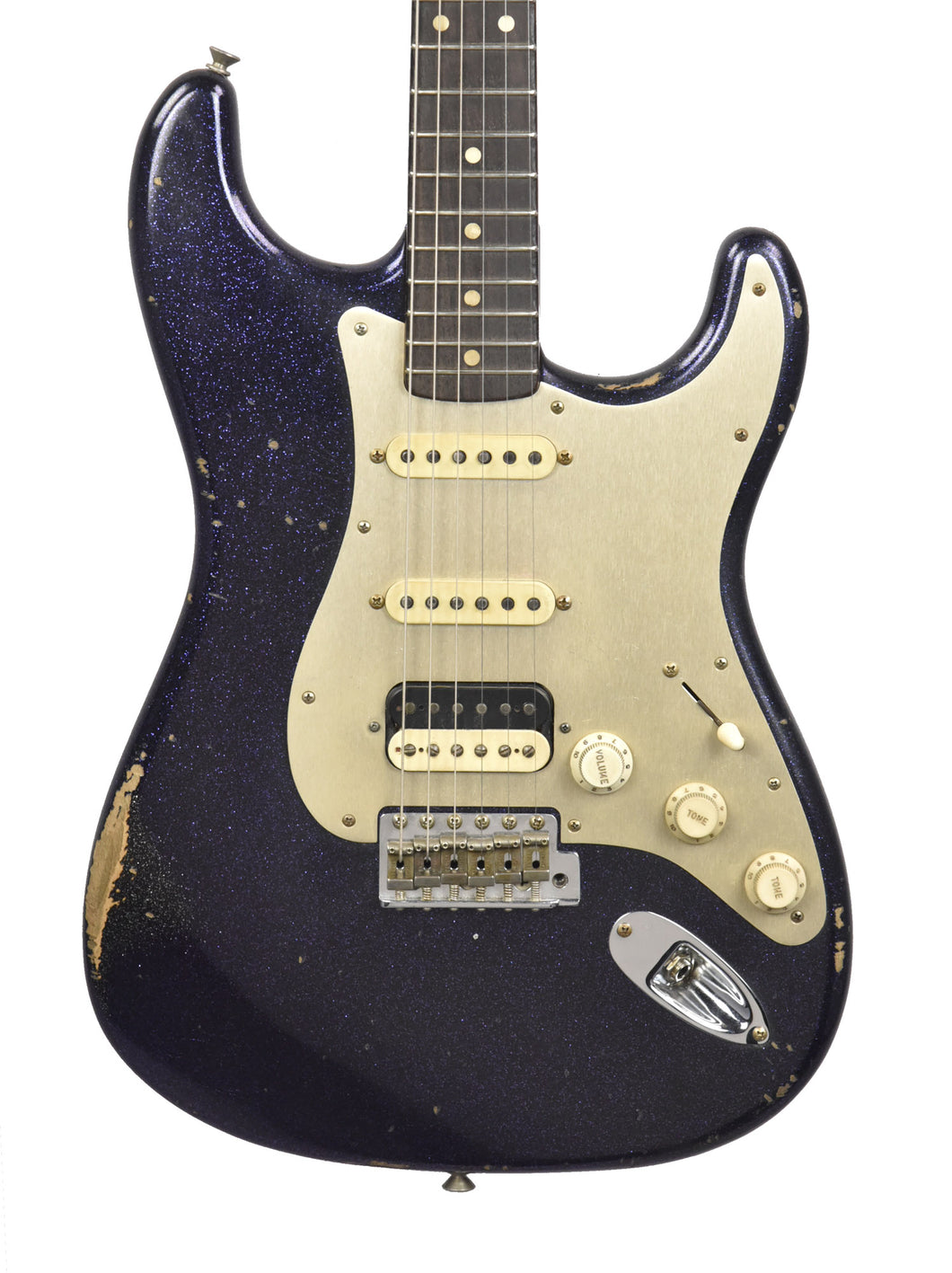 Used 2023 Fender Custom Shop Masterbuilt MVP 60 Stratocaster Relic by Jason Smith in Purple Sparkle CZ572729