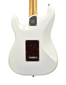 Used 2021 Fender American Ultra Stratocaster HSS Electric Guitar in Arctic Pearl US210013082 - The Music Gallery