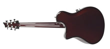 Used Emerald Guitar X10 Acoustic and Electric Guitar in Candy Striped Padauk 7514-22
