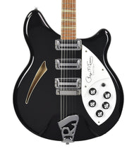 Used 1989 Rickenbacker 370/12 Roger McGuinn 12-String in Jetglo E28663 - The Music Gallery