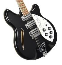 Used 1989 Rickenbacker 370/12 Roger McGuinn 12-String in Jetglo E28663 - The Music Gallery