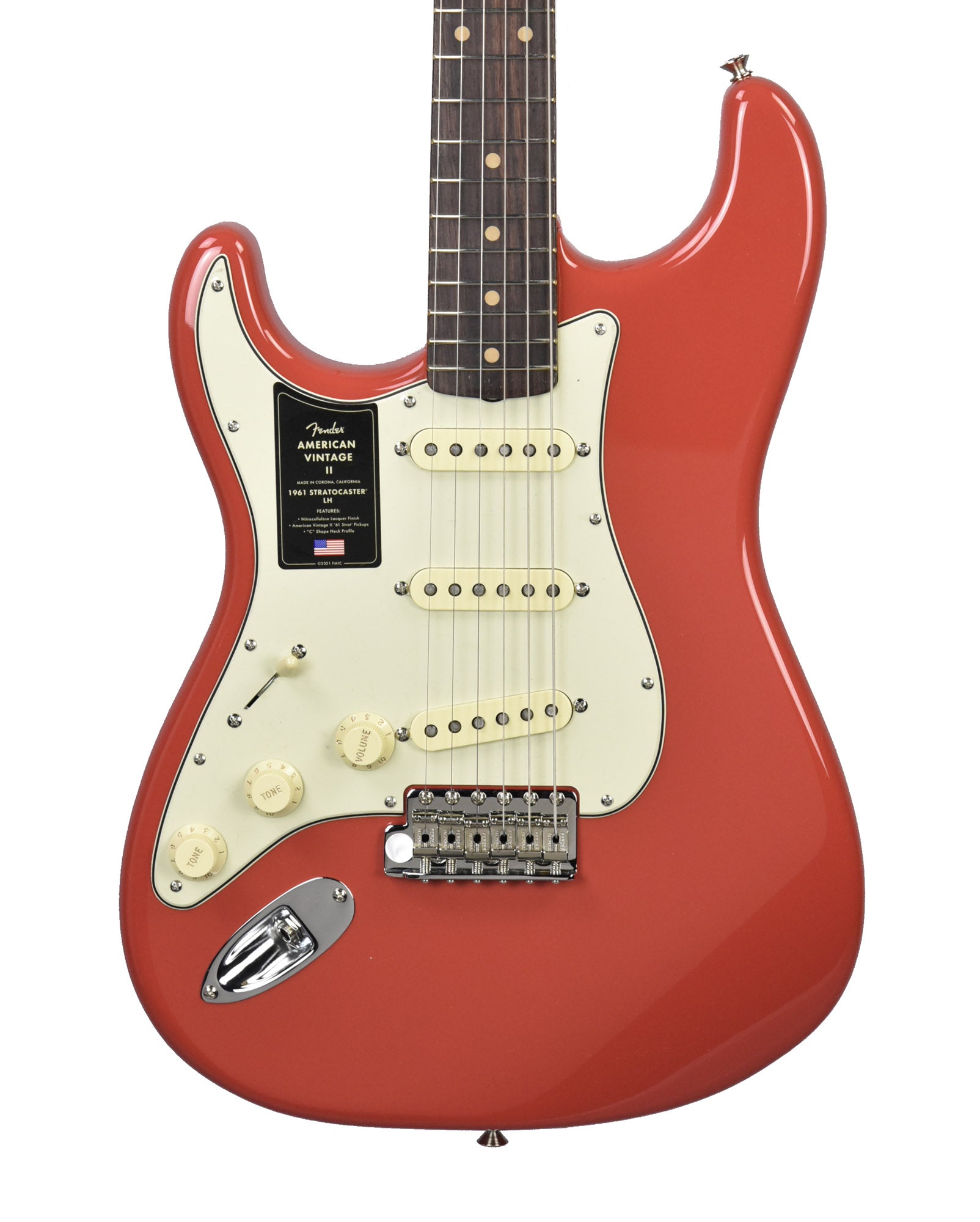 Fender American Vintage II 1961 Stratocaster Left-Hand in Fiesta