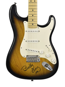 Used 2004 Fender 50th Anniversary American Stratocaster w/Buddy Guy Signature in 2-Color Sunburst Z3232108 - The Music Gallery