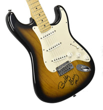 Used 2004 Fender 50th Anniversary American Stratocaster w/Buddy Guy Signature in 2-Color Sunburst Z3232108 - The Music Gallery
