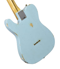 Fender Custom Shop 50s Telecaster Relic 1 Piece Body in Daphne Blue R136303 - The Music Gallery