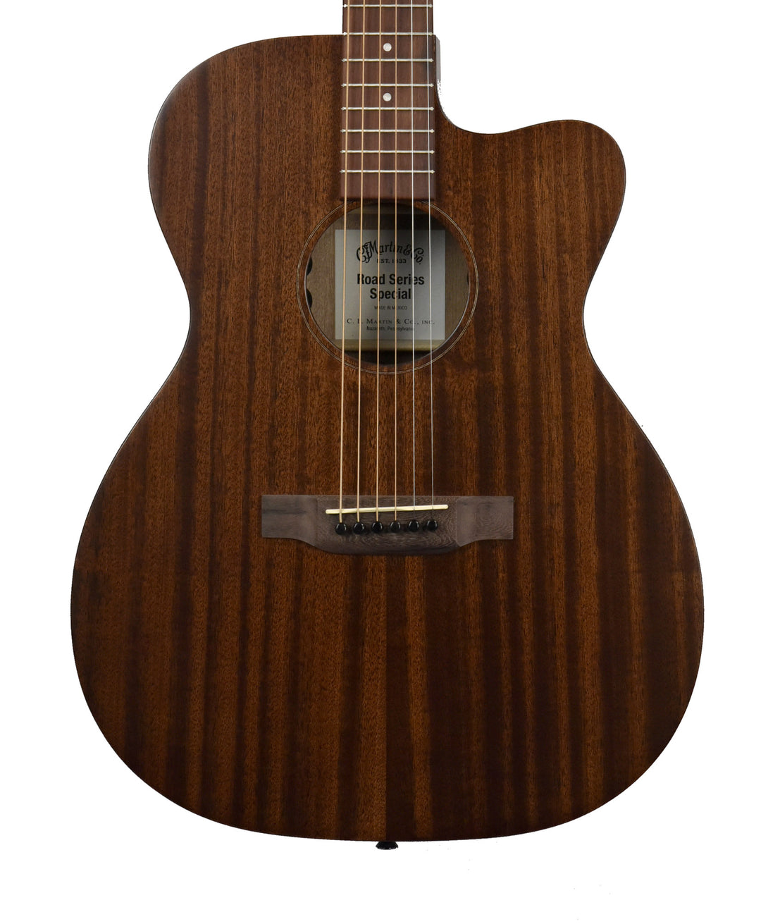 Martin Road Series 000C-10E Acoustic-Electric Guitar in Dark