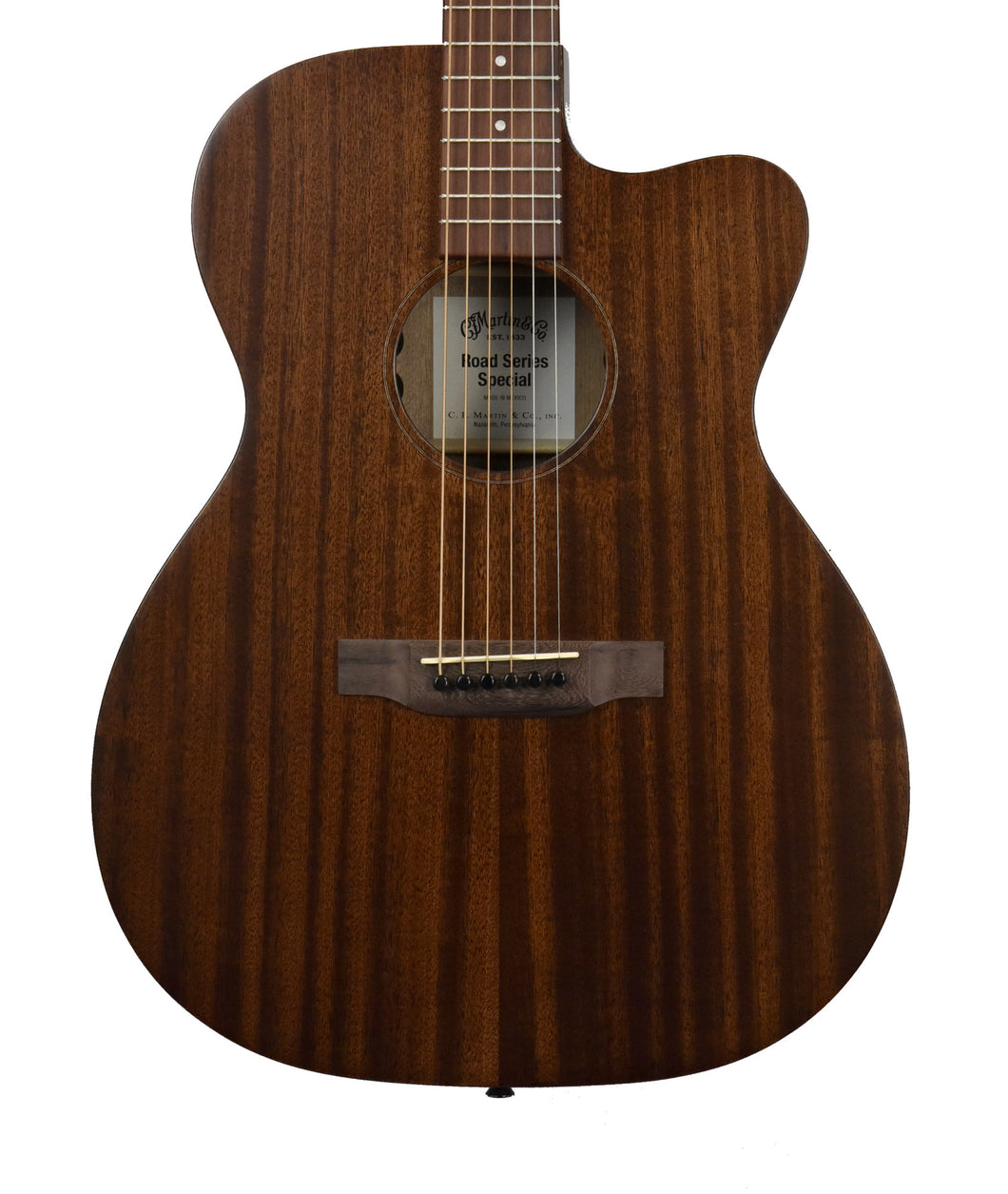 Martin Road Series Special 000C-10E Acoustic-Electric Guitar in Dark Mahogany 2856187 - The Music Gallery