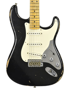Used 2015 Fender Custom Shop Masterbuilt 57 Stratocaster Relic by Todd Krause in Black R80431 - The Music Gallery