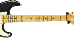 Used 2015 Fender Custom Shop Masterbuilt 57 Stratocaster Relic by Todd Krause in Black R80431 - The Music Gallery