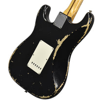 Used 2015 Fender Custom Shop Masterbuilt 57 Stratocaster Relic by Todd Krause in Black R80431 - The Music Gallery