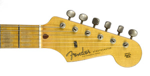 Used 2015 Fender Custom Shop Masterbuilt 57 Stratocaster Relic by Todd Krause in Black R80431 - The Music Gallery