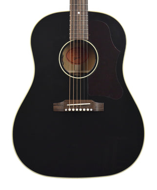 Gibson J-45 50s Original Acoustic-Electric in Ebony 21845061 - The Music Gallery
