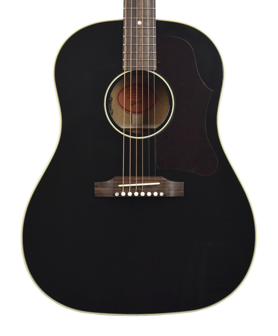 Gibson J-45 50s Original Acoustic-Electric in Ebony 21845061 - The Music Gallery