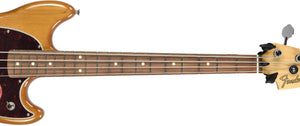 Fender Player Mustang Bass PJ in Aged Natural MX24024781 - The Music Gallery