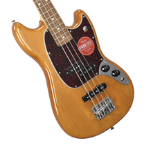 Fender Player Mustang Bass PJ in Aged Natural MX24024781 - The Music Gallery