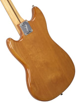 Fender Player Mustang Bass PJ in Aged Natural MX24024781 - The Music Gallery