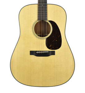 Martin D-18 Satin Acoustic Guitar in Natural 2846102 - The Music Gallery