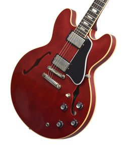 Gibson Custom Murphy Lab 1964 ES-335 Reissue Ultra Light Aged in Sixties Cherry 140313 - The Music Gallery