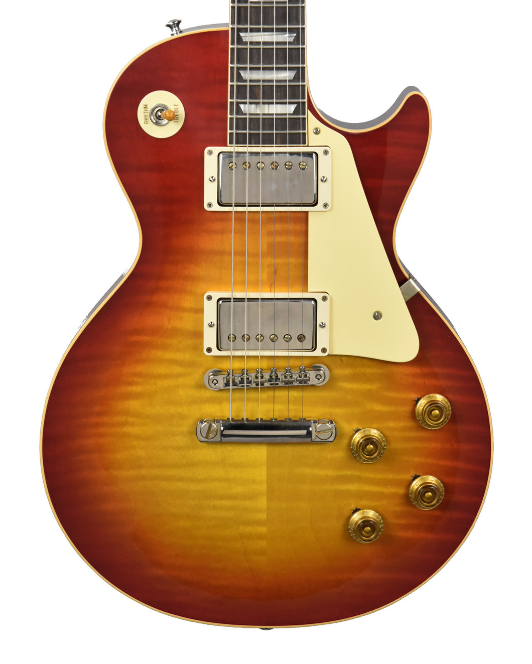 Gibson Custom 1959 Les Paul Standard Reissue VOS in Washed Cherry Sunburst 951573