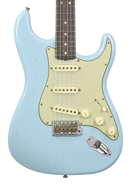 Fender Custom Shop 63 Stratocaster Journeyman Relic in Daphne Blue R141925