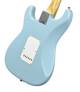 Fender Custom Shop 63 Stratocaster Journeyman Relic in Daphne Blue R141925