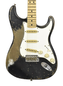 Used 2023 Fender Custom Masterbuilt MVP '69 Stratocaster Super Relic by Jason Smith in Black CZ566366