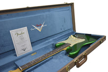 Fender Custom Shop 63 Stratocaster Journeyman Relic in Candy Green R141794 - The Music Gallery