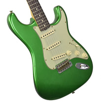 Fender Custom Shop 63 Stratocaster Journeyman Relic in Candy Green R141794 - The Music Gallery