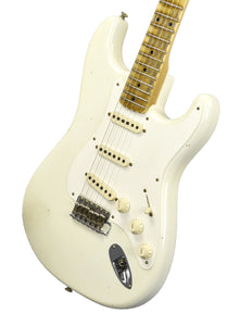 Used 2025 Fender Custom Shop '55 Stratocaster Journeyman Relic in Aged Olympic White R138106