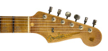 Fender Custom Shop 55 Stratocaster Journeyman Relic in Charcoal Frost Metallic R120048 - The Music Gallery