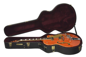 Used 2013 Gretsch G6120DE Duane Eddy Signature Hollow Body in Desert Sunrise JT13031108