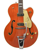 Used 2013 Gretsch G6120DE Duane Eddy Signature Hollow Body in Desert Sunrise JT13031108