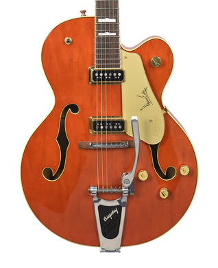 Used 2013 Gretsch G6120DE Duane Eddy Signature Hollow Body in Desert Sunrise JT13031108