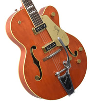 Used 2013 Gretsch G6120DE Duane Eddy Signature Hollow Body in Desert Sunrise JT13031108