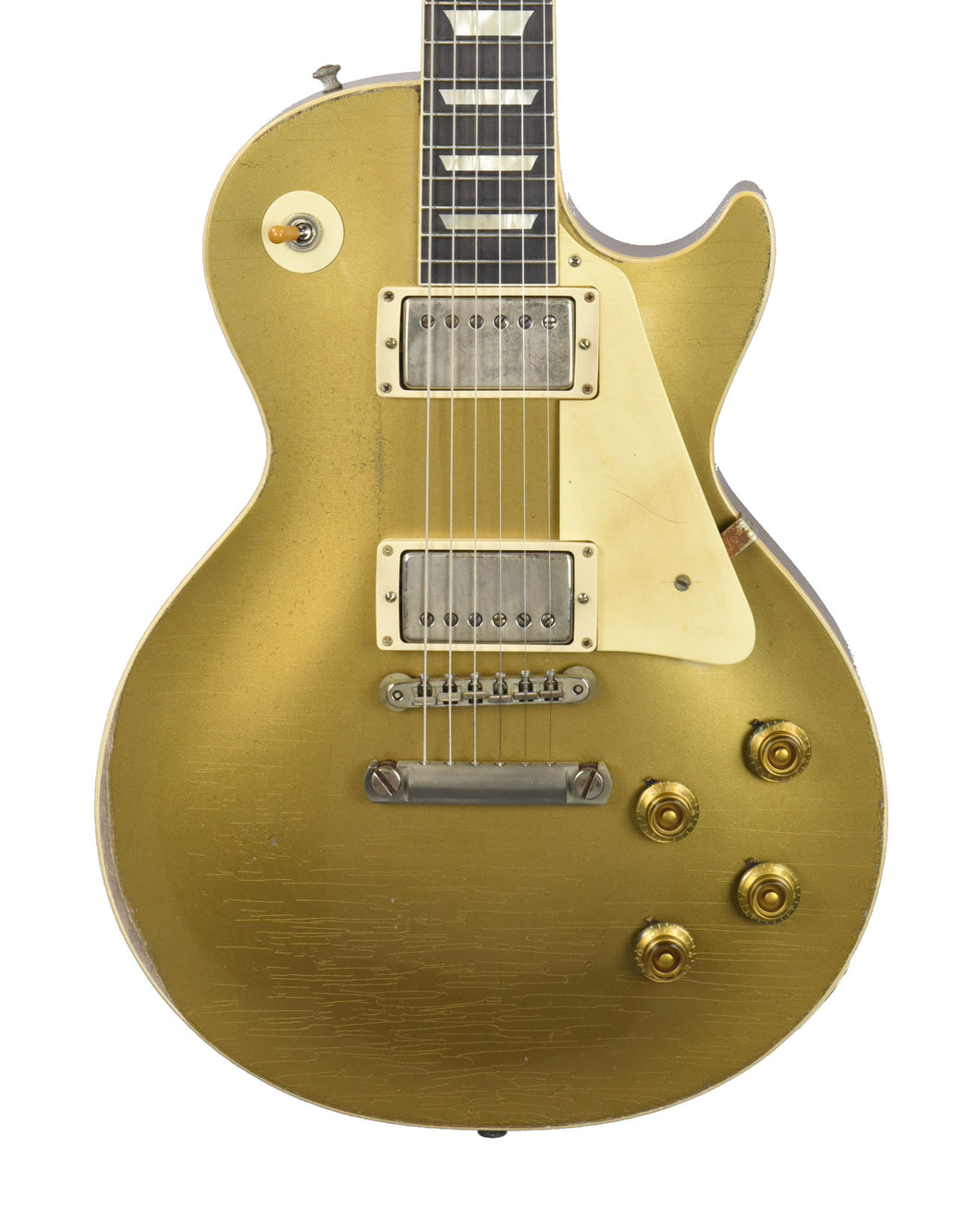 Gibson Custom 1957 Les Paul Goldtop Reissue Murphy Lab Ultra Heavy Aged in Double Gold 751368
