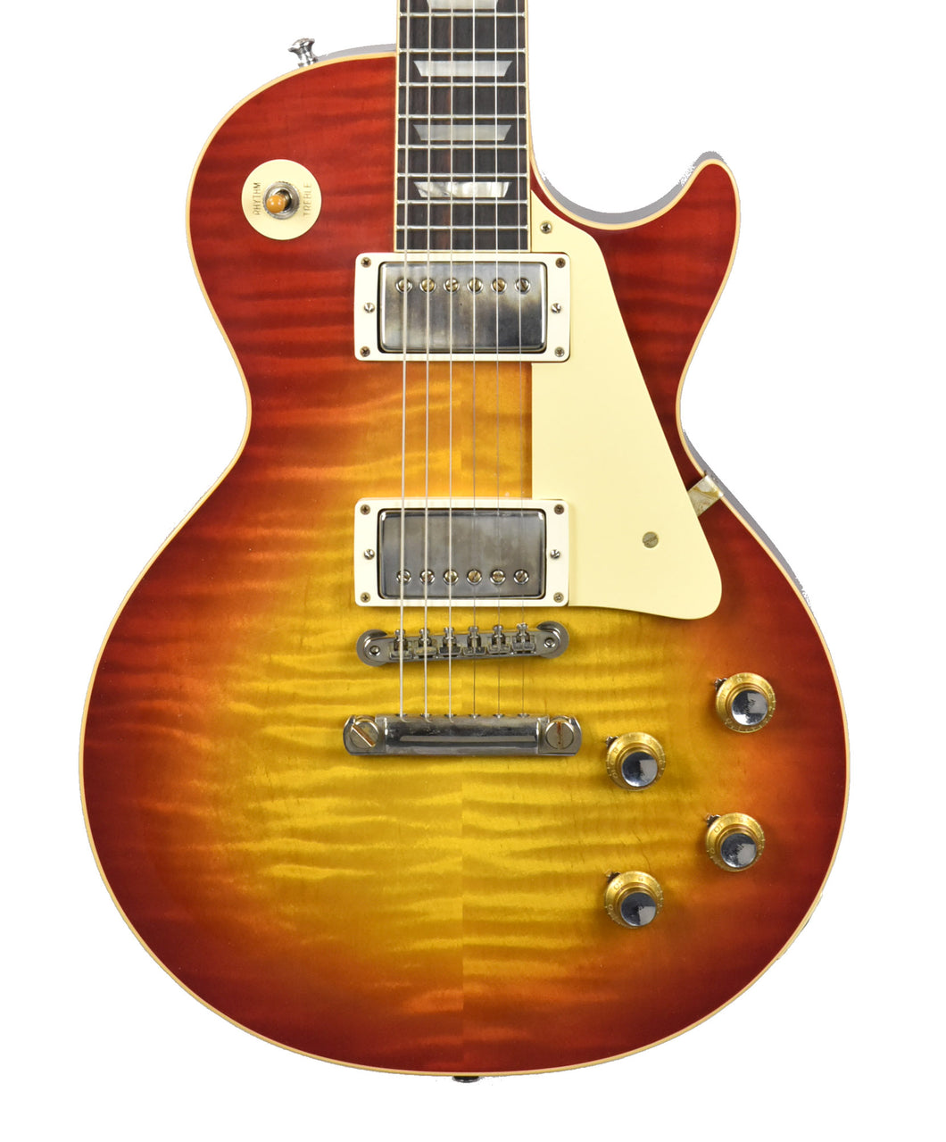 Gibson Custom 1960 Les Paul Standard Reissue VOS in Washed Cherry Sunburst 05349