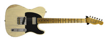 Fender Custom Shop '52 HS Telecaster Heavy Relic in Vintage Blonde R149305 - The Music Gallery