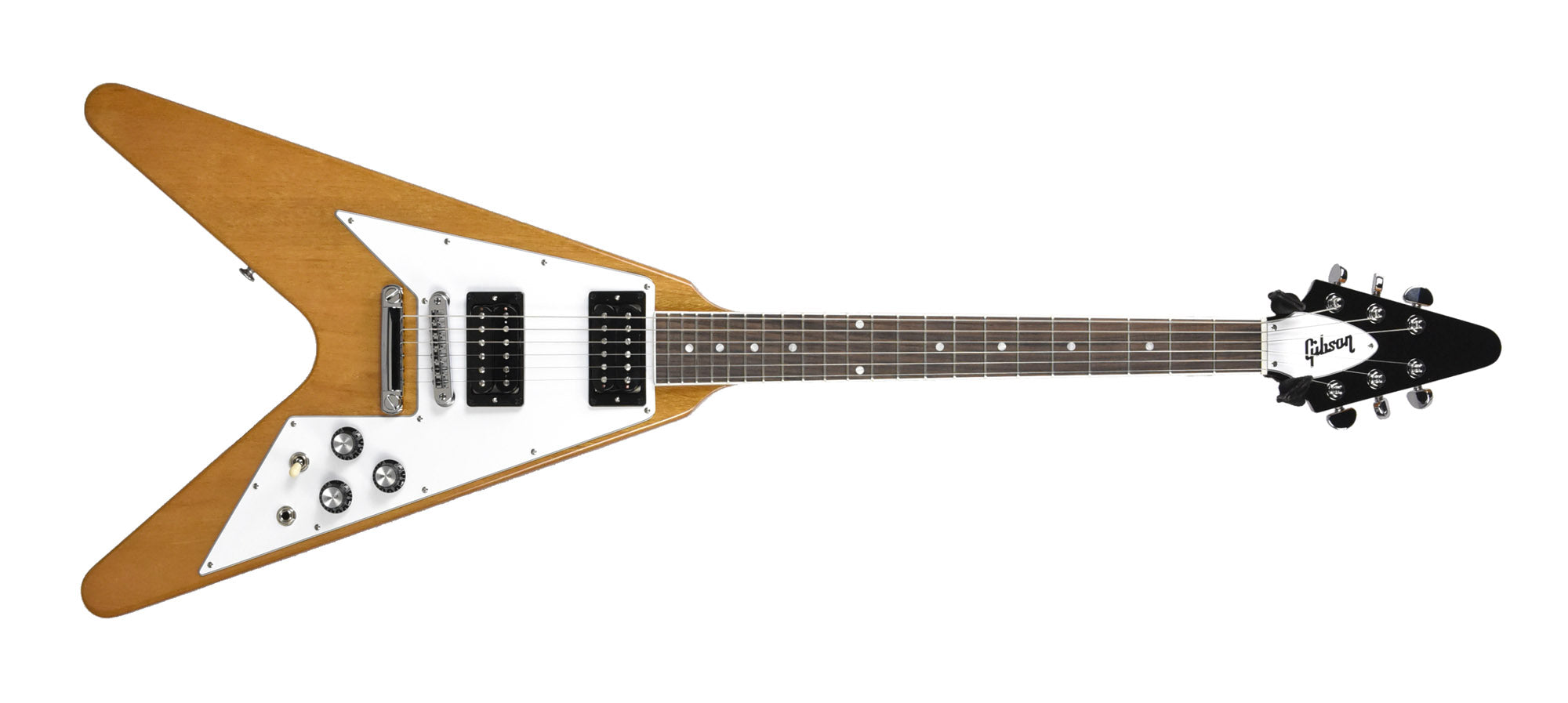 Gibson 70s Flying V in Antique Natural 210840118– The Music Gallery