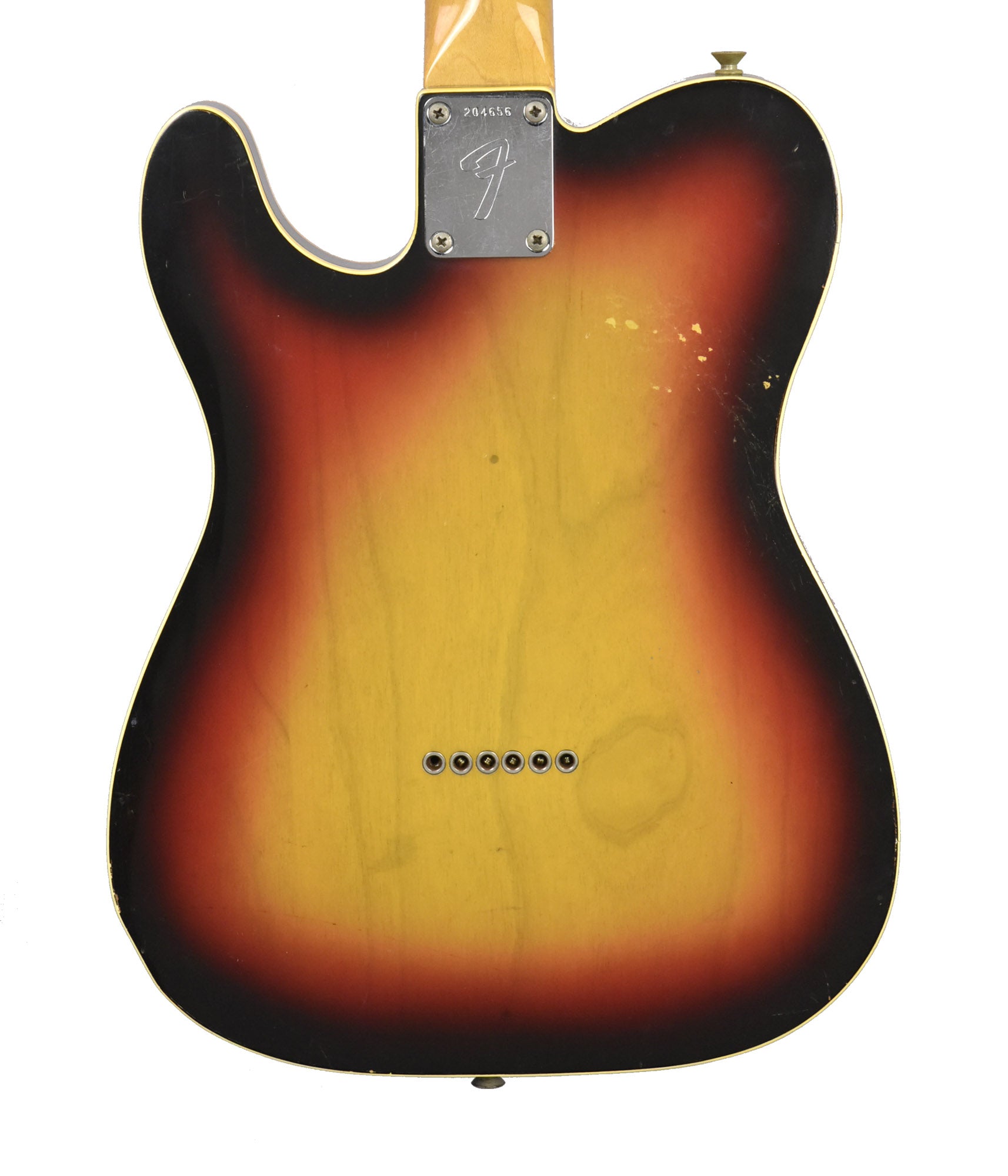 Used 1967 Fender Custom Telecaster in 3 Tone Sunburst 204656– The