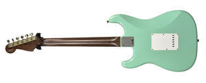 Fender Custom Shop 63 Stratocaster Journeyman Relic w/Rosewood Neck in Faded Sea Foam Green R135942