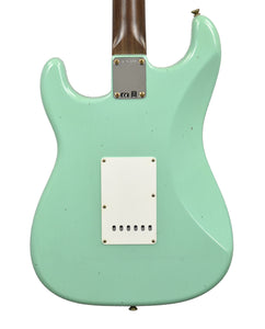 Fender Custom Shop 63 Stratocaster Journeyman Relic w/Rosewood Neck in Faded Sea Foam Green R135942