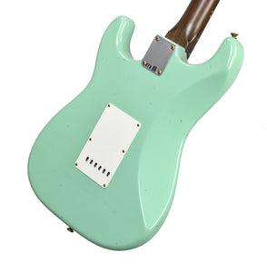 Fender Custom Shop 63 Stratocaster Journeyman Relic w/Rosewood Neck in Faded Sea Foam Green R135942